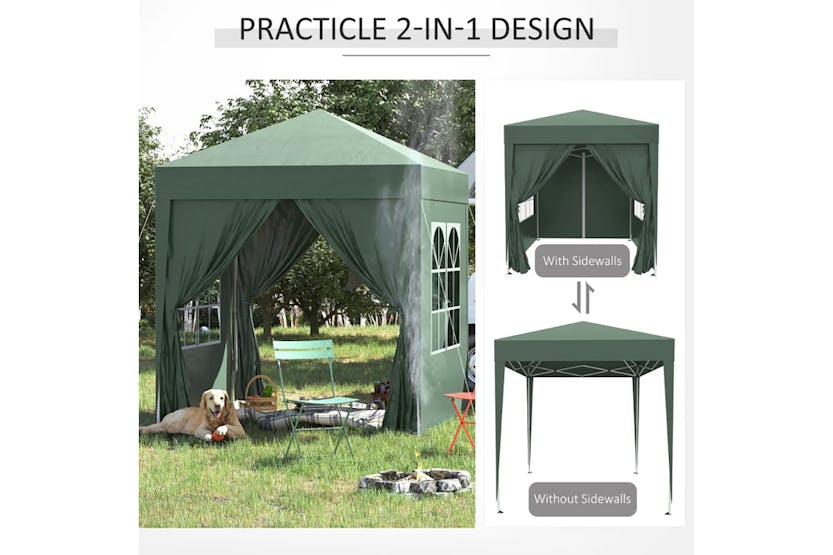 Outsunny 100110-066gr - Pop Up Canopy Outsunny 100110-066gr - Pop Up Canopy