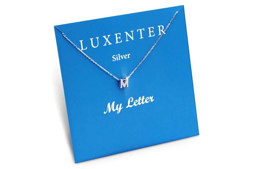 Luxenter Sterling Silver Letter Stone Set Luxenter Sterling Silver Letter Stone Set