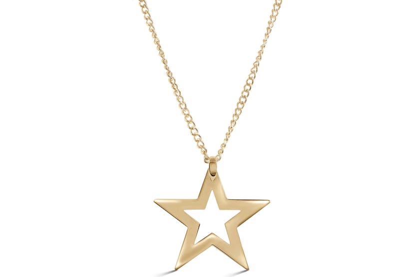 Luxenter Menik Necklace | Gold Plated With Star Shaped Pendant Luxenter Menik Necklace | Gold Plated With Star Shaped Pendant
