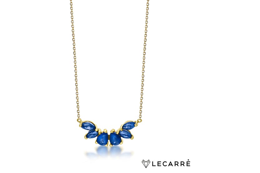 Lecarre 18 Ct Gold & Diamond Necklace Lecarre 18 Ct Gold & Diamond Necklace