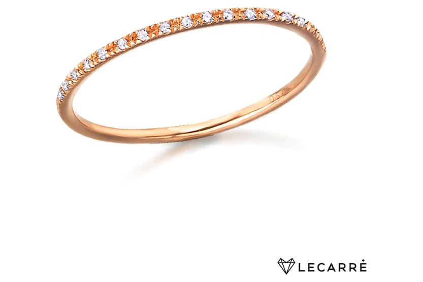 Lecarre 18 Ct. Gold & Diamond Ring Lecarre 18 Ct. Gold & Diamond Ring