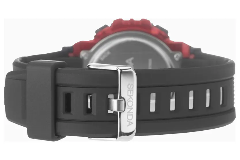 Sekonda Digital Mens Watch | Black\Red Sekonda Digital Mens Watch | Black\Red