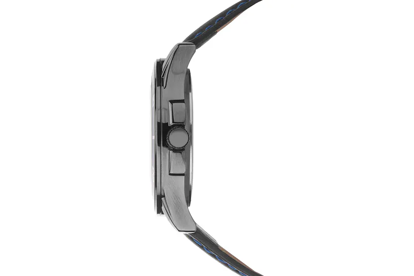 Sekonda Sports Mens Leather Strap Watch | Gun Metal Sekonda Sports Mens Leather Strap Watch | Gun Metal
