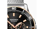 Sekonda Sports Mens Bracelet Watch | Silver Sekonda Sports Mens Bracelet Watch | Silver