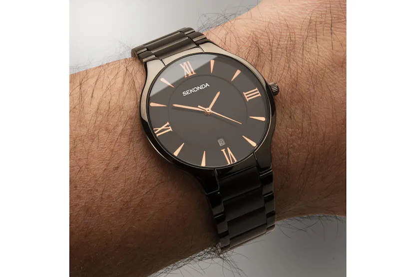 Sekonda Wilson Mens Watch | Gun Metal Sekonda Wilson Mens Watch | Gun Metal
