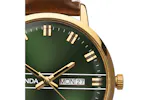 Sekonda Originals Mens Leather Strap Watch | Gold/Brown Sekonda Originals Mens Leather Strap Watch | Gold/Brown