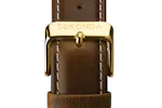 Sekonda Originals Mens Leather Strap Watch | Gold/Brown Sekonda Originals Mens Leather Strap Watch | Gold/Brown