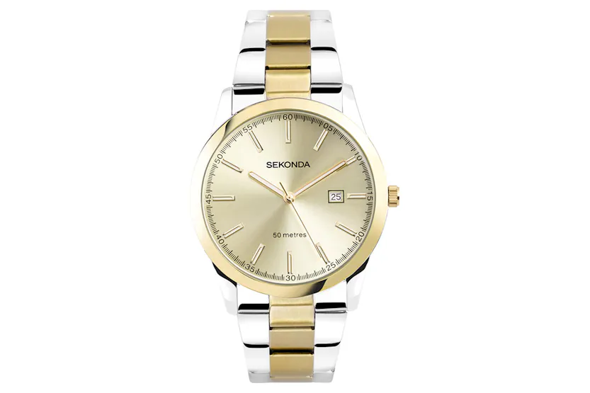 Sekonda Taylor Mens Bracelet Watch | Gold/Silver Sekonda Taylor Mens Bracelet Watch | Gold/Silver