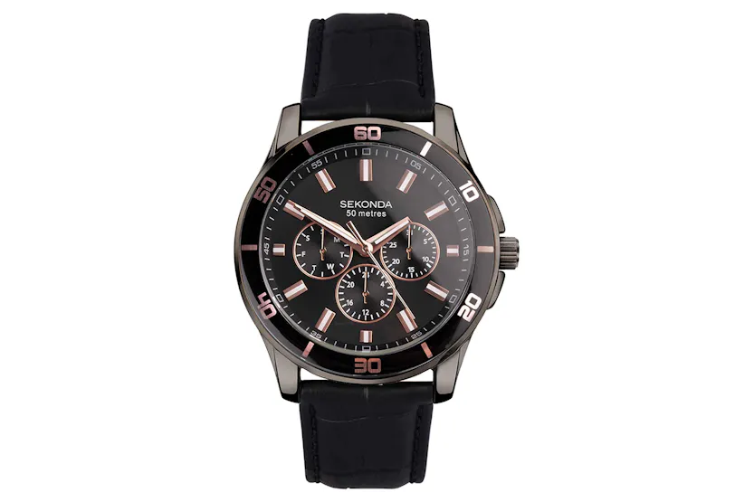 Sekonda Midnight Mens Watch | Gun Metal Sekonda Midnight Mens Watch | Gun Metal