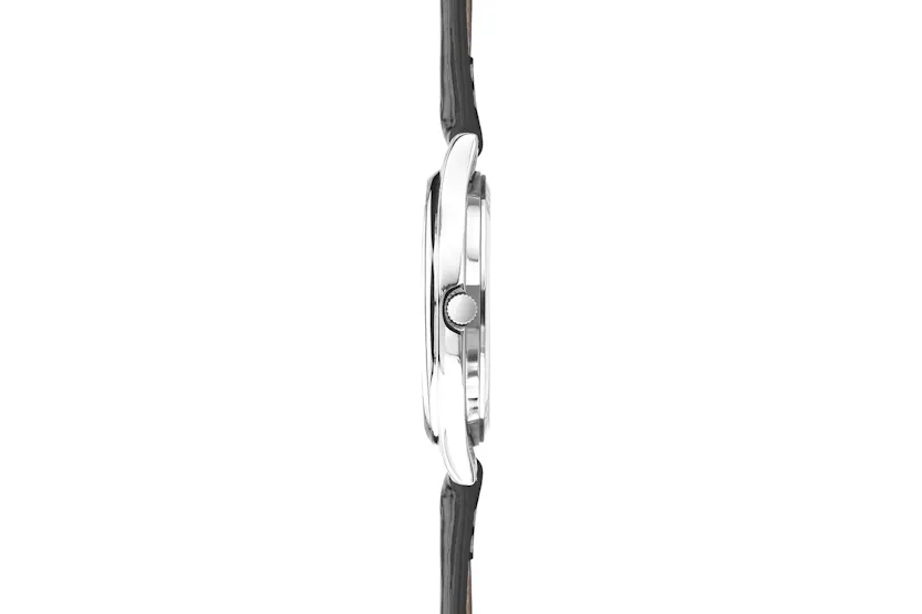 Sekonda Easy Reader Ladies Leather Strap Watch | Silver/Black Sekonda Easy Reader Ladies Leather Strap Watch | Silver/Black