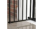 PawHut Extendable Dog Gate | Black PawHut Extendable Dog Gate | Black