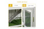 PawHut Indoor Rabbit Hutch | Light Grey PawHut Indoor Rabbit Hutch | Light Grey