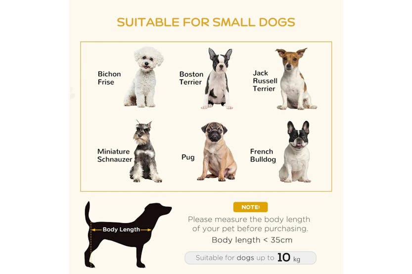 PawHut Raised Pet Bed for Small Dogs with Washable Cushion | Grey PawHut Raised Pet Bed for Small Dogs with Washable Cushion | Grey