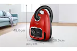 Bosch Series 6 Pro Animal Bagged Vacuum Cleaner | Red Bosch Series 6 Pro Animal Bagged Vacuum Cleaner | Red