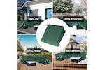 Outsunny UV/Rain Protective Rattan Furniture Cover | Green Outsunny UV/Rain Protective Rattan Furniture Cover | Green