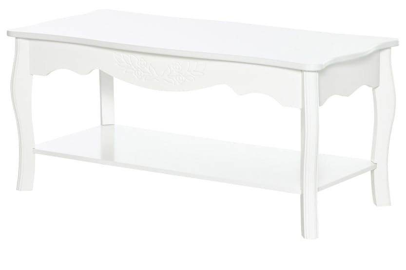 Homcom Coffee Table | White Homcom Coffee Table | White