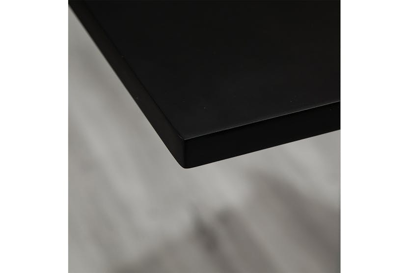 Homcom Modern Height Adjustable Bar Table with Square Tabletop | Black/Silver Homcom Modern Height Adjustable Bar Table with Square Tabletop | Black/Silver