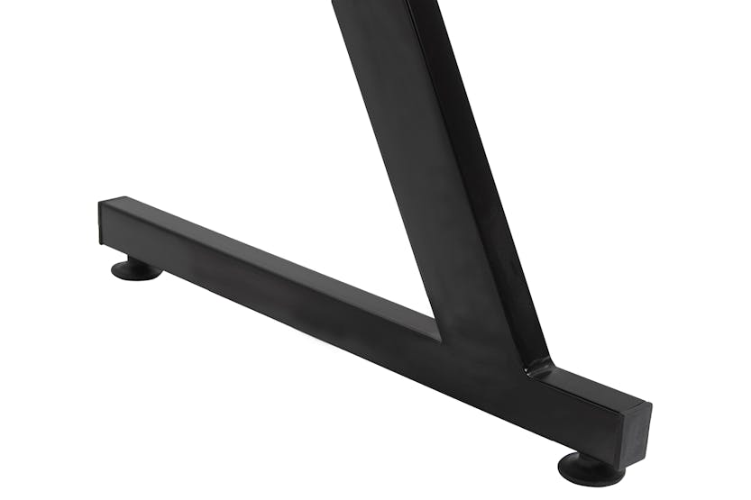 Homcom Steel Frame Gaming Desk | Black Homcom Steel Frame Gaming Desk | Black