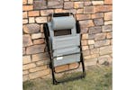 Outsunny Portable Folding Recliner Outdoor Patio Backrest | Grey | Set of 2 Outsunny Portable Folding Recliner Outdoor Patio Backrest | Grey | Set of 2