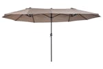 Outsunny Double-Sided Sun Umbrella | Tan Outsunny Double-Sided Sun Umbrella | Tan