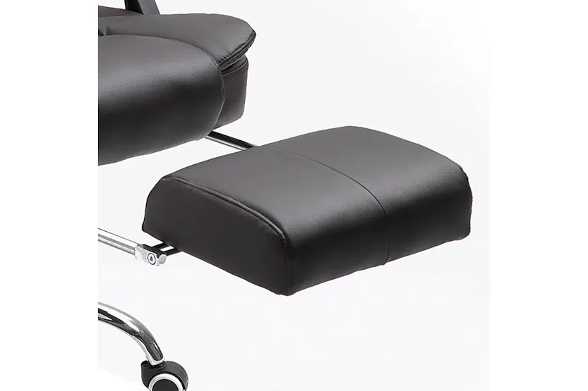 Homcom Executive Office Chair with Retractable Footrest | Brown Homcom Executive Office Chair with Retractable Footrest | Brown