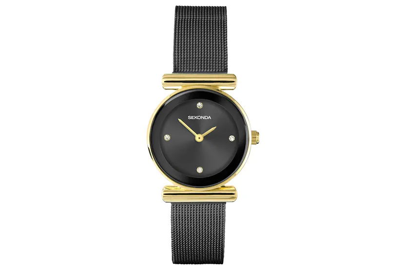 Sekonda Ava Ladies Watch | Gold/Black Sekonda Ava Ladies Watch | Gold/Black