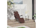 Outsunny Sun Lounge Chair | Brown Outsunny Sun Lounge Chair | Brown