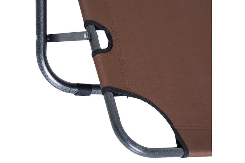 Outsunny Sun Lounge Chair | Brown Outsunny Sun Lounge Chair | Brown
