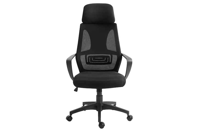 Vinsetto Ergonomic Office Chair | Black Vinsetto Ergonomic Office Chair | Black