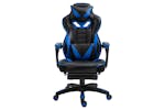 Vinsetto Racing Gaming Chair with Footrest | Blue/Black Vinsetto Racing Gaming Chair with Footrest | Blue/Black