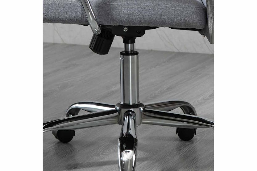 Vinsetto Ergonomic Office Chair | Light Grey/Black Vinsetto Ergonomic Office Chair | Light Grey/Black