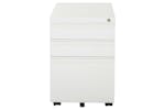 Homcom Vinsetto 3-Drawer Filing Cabinet | White Homcom Vinsetto 3-Drawer Filing Cabinet | White