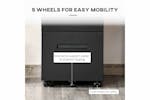 Homcom Vinsetto Filing Cabinet | Black Homcom Vinsetto Filing Cabinet | Black