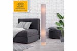 Homcom | Tall Standing Floor Lamp | Grey Homcom | Tall Standing Floor Lamp | Grey