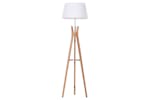Homcom | Tripod Floor Lamp | Brown/White Homcom | Tripod Floor Lamp | Brown/White