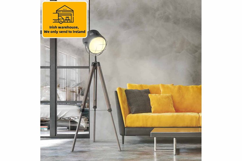 Homcom | Tripod Floor Lamp | Grey/Black Homcom | Tripod Floor Lamp | Grey/Black