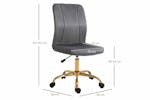 Vinsetto 360° Swivel Armless Office Chair | Grey Vinsetto 360° Swivel Armless Office Chair | Grey