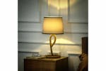 Homcom | Rope Table Lamp | Brown/Grey Homcom | Rope Table Lamp | Brown/Grey