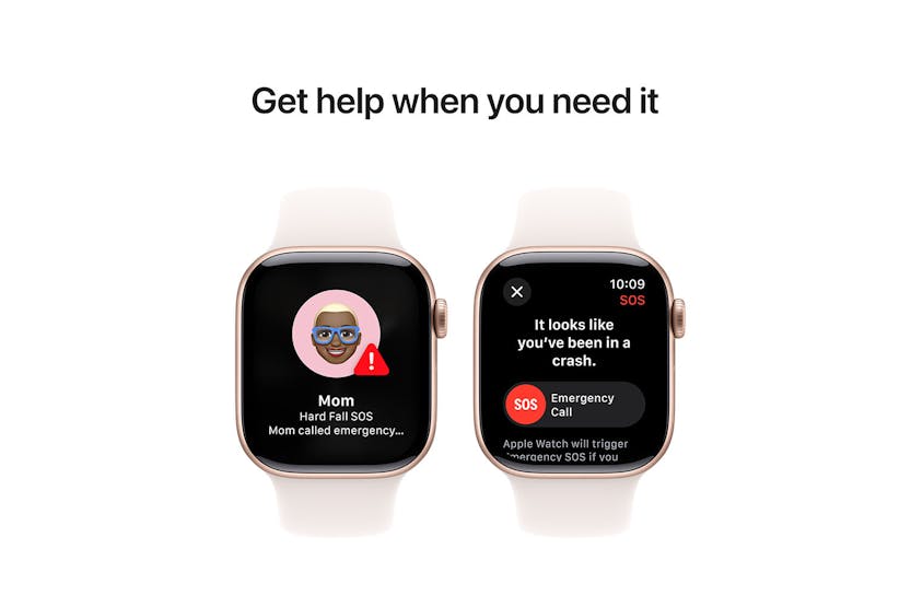 Apple Watch Series 10 | 46mm | Rose Gold Aluminium Case Light Blush Sport Band M/L Apple Watch Series 10 | 46mm | Rose Gold Aluminium Case Light Blush Sport Band M/L