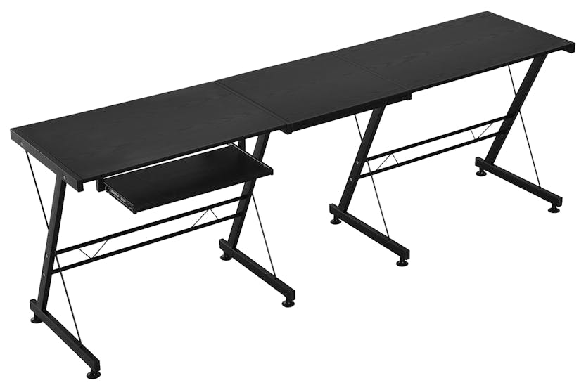 Homcom Home Office Computer Desk | Black Homcom Home Office Computer Desk | Black