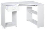 Homcom Home Office Computer Desk | White Homcom Home Office Computer Desk | White