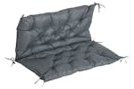 Outsunny 2 Seater Bench Cushion | Dark Grey Outsunny 2 Seater Bench Cushion | Dark Grey