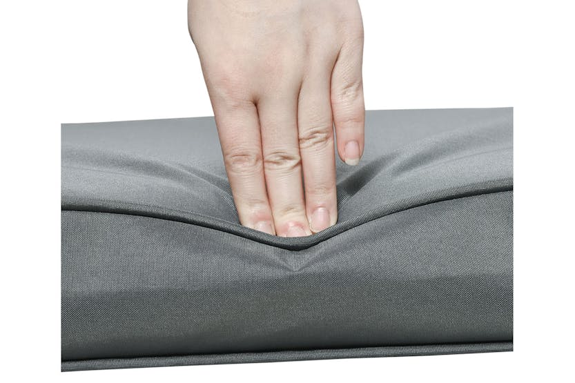 Outsunny Replacement Seat and Back Cushion Set | Grey Outsunny Replacement Seat and Back Cushion Set | Grey