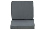Outsunny Replacement Seat and Back Cushion Set | Grey Outsunny Replacement Seat and Back Cushion Set | Grey