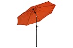 Outsunny 2.6m Patio Sun Umbrella Parasol | Orange/Black Outsunny 2.6m Patio Sun Umbrella Parasol | Orange/Black
