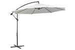 Outsunny Garden Cantilever Umbrella | Off-White Outsunny Garden Cantilever Umbrella | Off-White