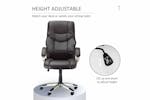 Homcom Executive Office Desk Chair | Brown Homcom Executive Office Desk Chair | Brown