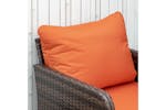 Outsunny Garden Furniture Set | Brown/Orange Outsunny Garden Furniture Set | Brown/Orange