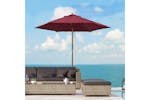 Outsunny 2.5m Parasol Umbrella | Wine Red Outsunny 2.5m Parasol Umbrella | Wine Red