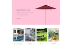 Outsunny 2.5m Parasol Umbrella | Wine Red Outsunny 2.5m Parasol Umbrella | Wine Red